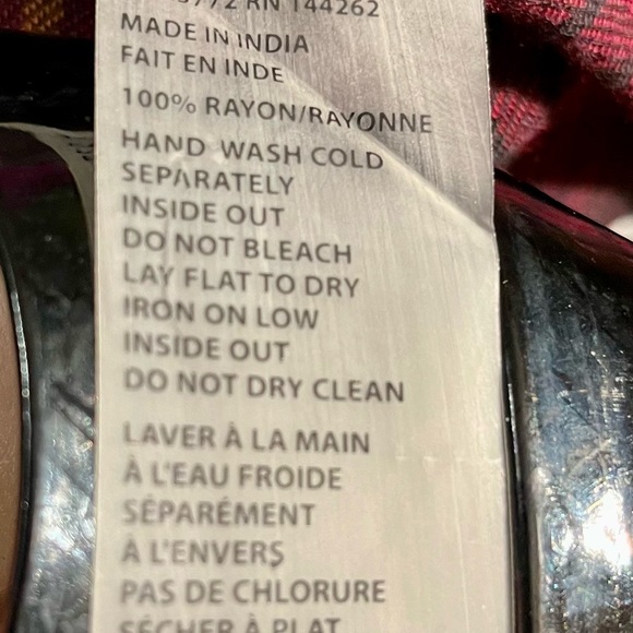 Dex high low button up shirt, Medium. - Picture 6 of 7